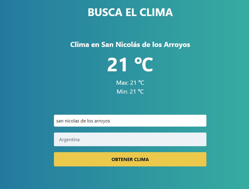 Clima API